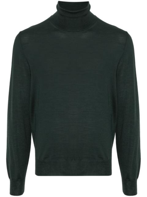 Canali roll-neck merino jumper