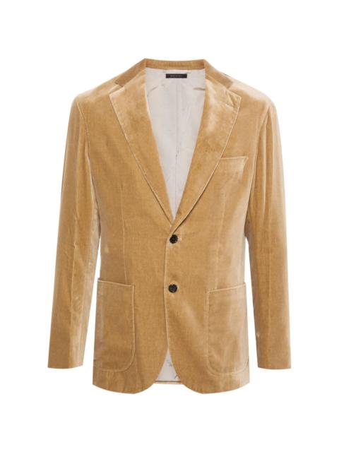 Soffio single-breasted blazer