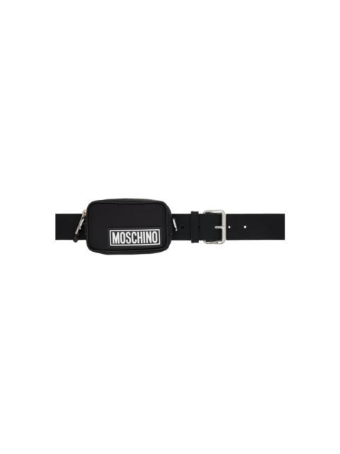 Black Pouch Belt
