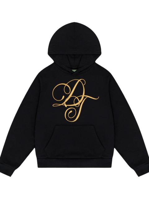 DENIM TEARS Dt Script Hoodie "BLACK"