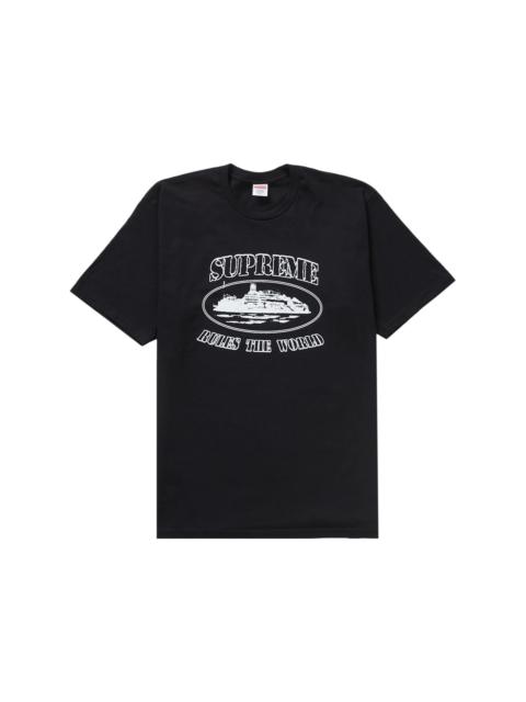 Supreme Corteiz Rules The World Tee Mサイズ Supreme Corteiz Rule The World Tee White Men's - FW23 - US