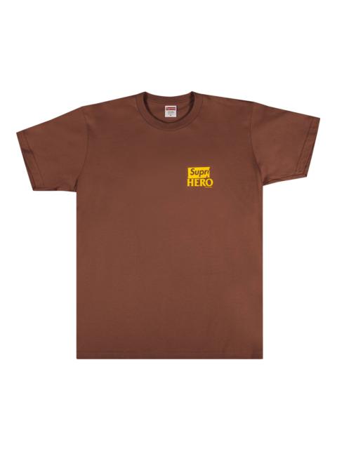 Supreme Supreme x ANTIHERO Dog Tee 'Brown' | REVERSIBLE