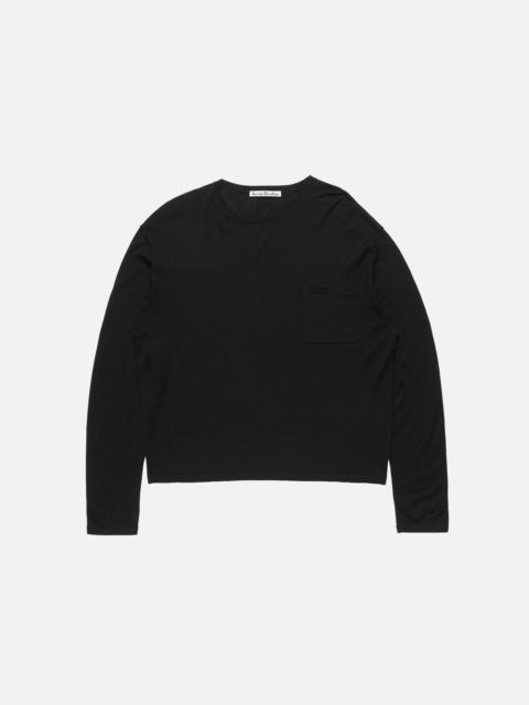 Acne Studios Cashmere knit sweater - Black