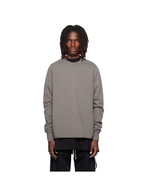 Rick Owens DRKSHDW Gray Tower Crewneck Sweatshirt