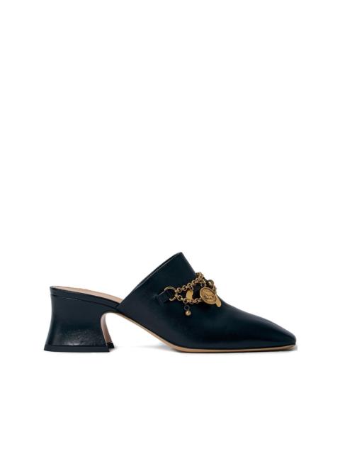 Chloé 80mm charm-embellished heeled mules