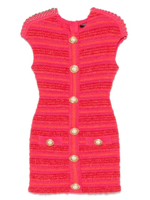 Balmain tweed mini dress