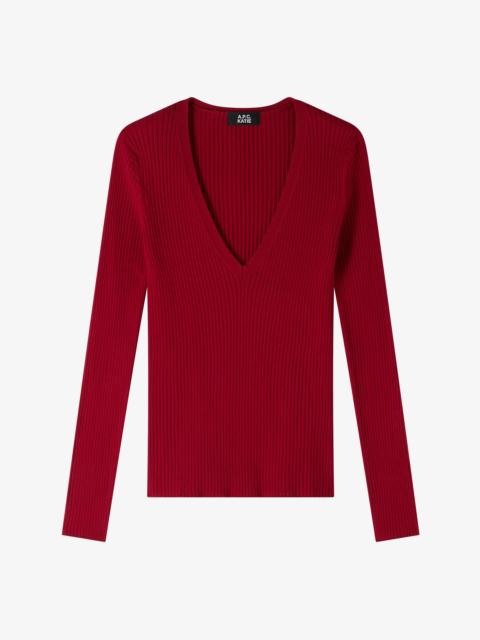 A.P.C. CAMILLE SWEATER
