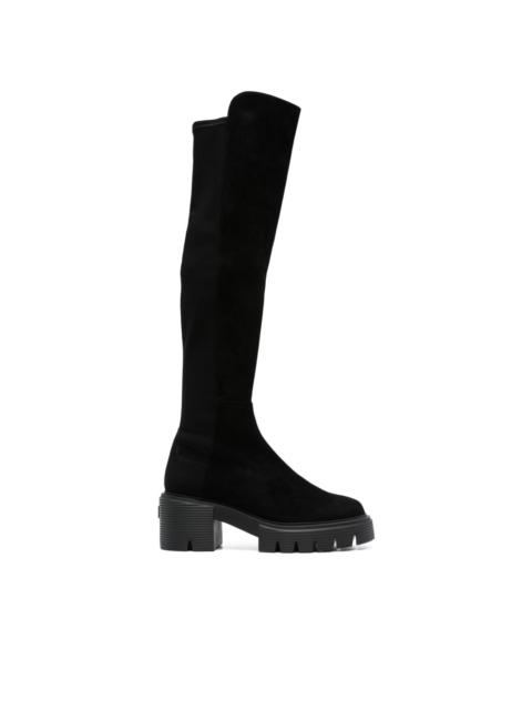 Soho70mm suede knee-high boots