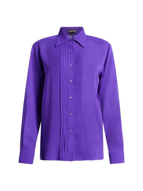 Batiste silk shirt