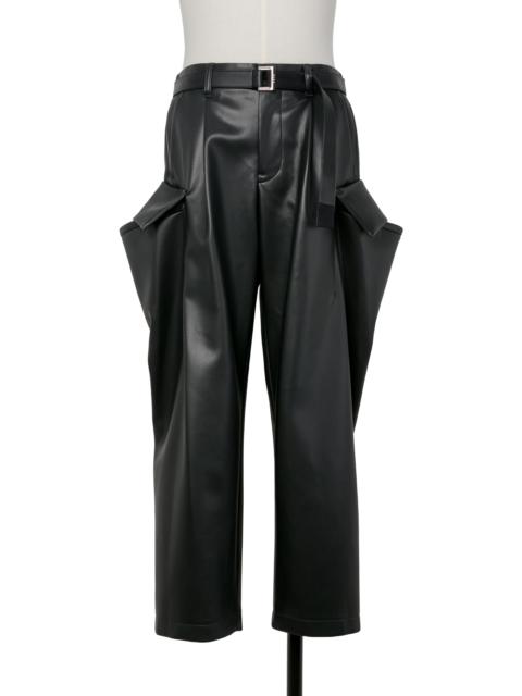 sacai Faux Leather Pants