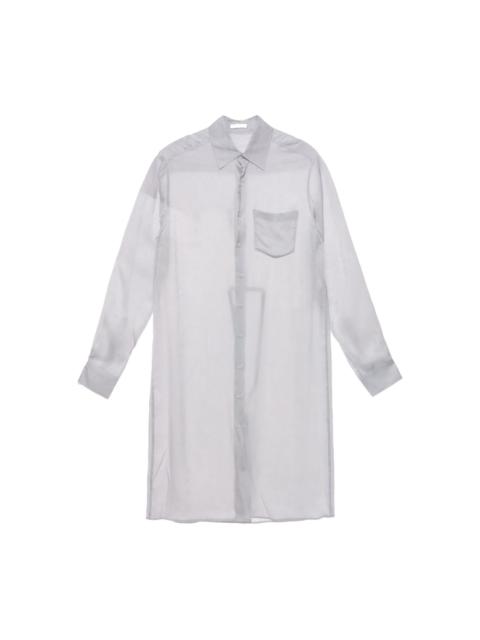 Ann Demeulemeester transparent-design shirt