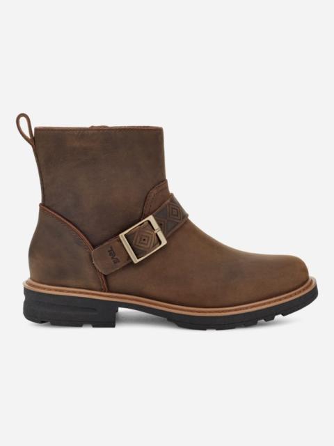 Teva Women's Rowena Buckle Boot in Bison