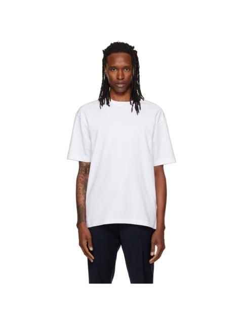 BOSS White 'BOSS' T-shirt