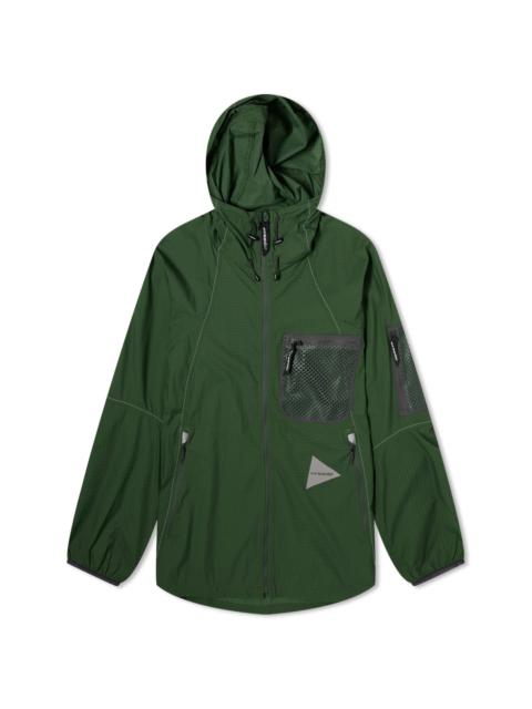 and wander Breathable Ripstop Hooded Jacket