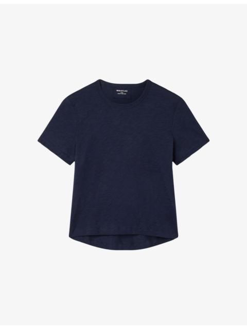 WHISTLES Emily Ultimate Relaxed-Fit Cotton T-Shirt