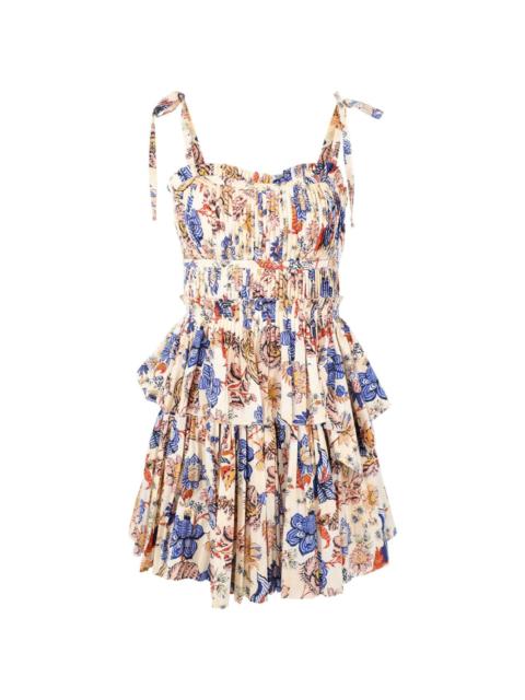 ULLA JOHNSON Bailey ruffled minidress