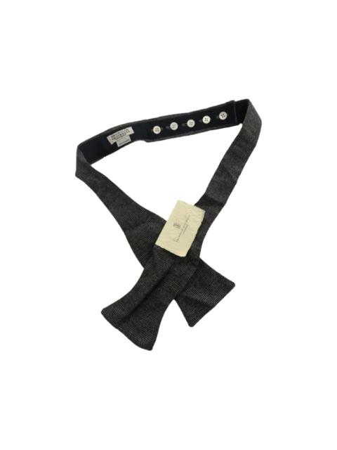 Brunello Cucinelli patterned bow tie