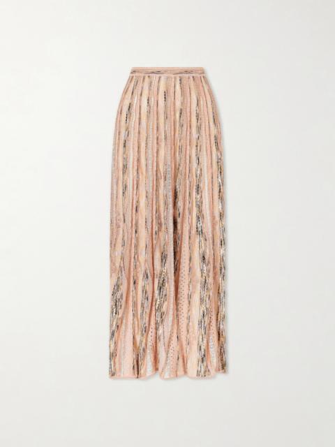 ULLA JOHNSON Clio Knitted Midi Skirt