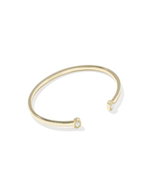 KENDRA SCOTT Mini Elton Gold Cuff Bracelet