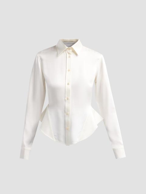Stella McCartney Women's Basque Button-Front Shirt - Cream