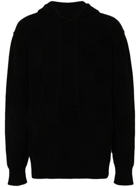UMA WANG checkerboard hoodie