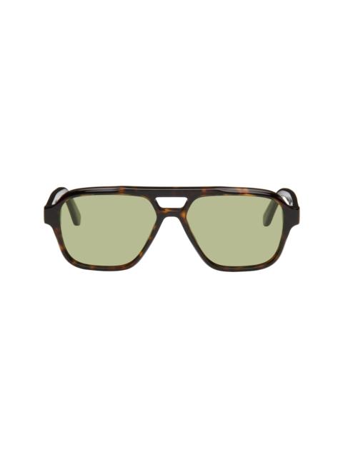 RETROSUPERFUTURE Brown Maneval Sunglasses