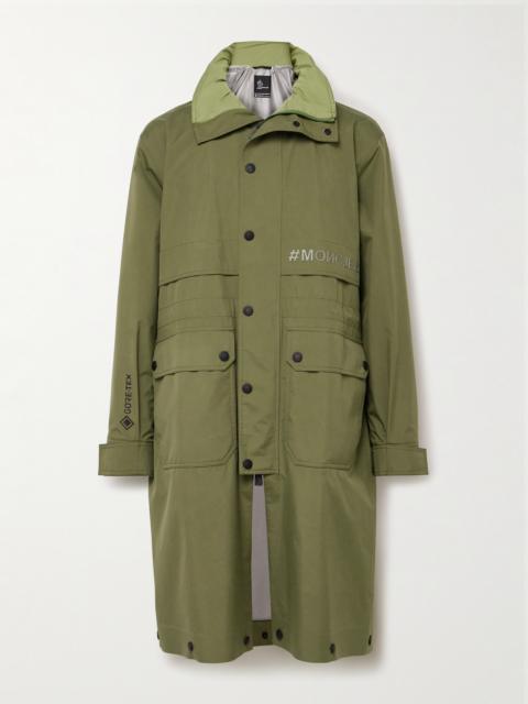 Moncler Grenoble Logo-Appliquéd GORE-TEX PACLITE® Hooded Parka