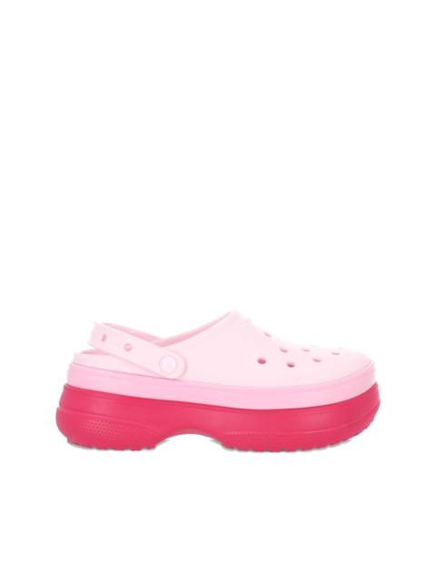 crocs Dragon platform sabot-design slip-on