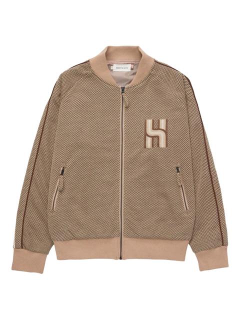 HONOR THE GIFT Novelty piqué-knit track jacket