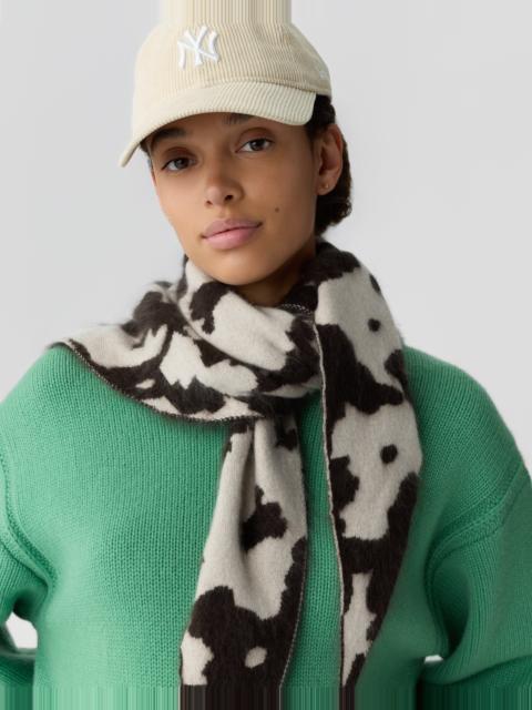 GUEST IN RESIDENCE Grizzly Cowhide Wild Rag