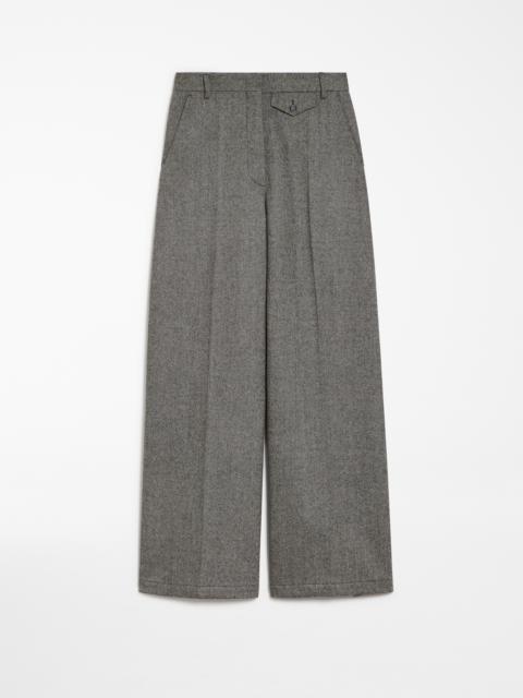 Sportmax UDENTE Oversized flared trousers