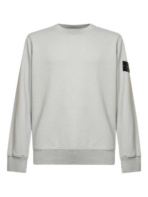 Stone Island Organic Cotton Fleece Sweatshirt