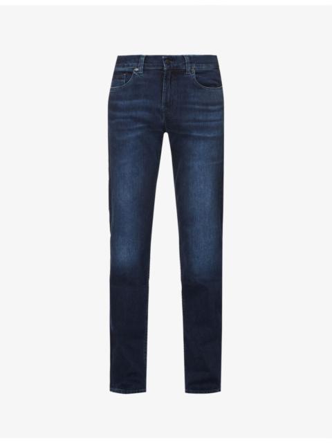7 For All Mankind Standard Luxe Performance regular-fit straight-leg stretch-denim jeans