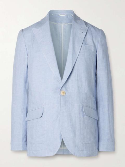 Wyndhams Unstructured Linen Suit Jacket