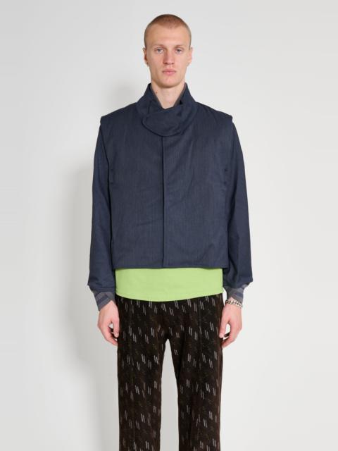 KIKO KOSTADINOV OHNE BOMBER JACKET MIDNIGHT BLUE