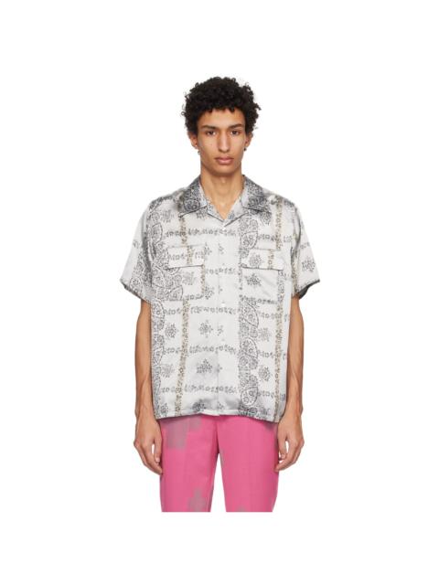 NEEDLES Gray Button Shirt