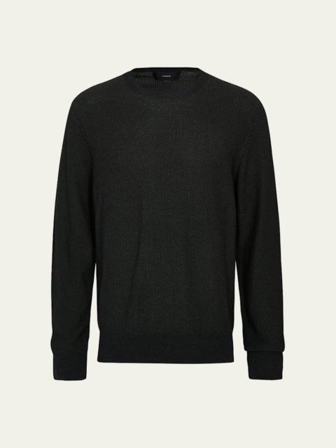 Vince Men's Geometric Jacquard Sweater