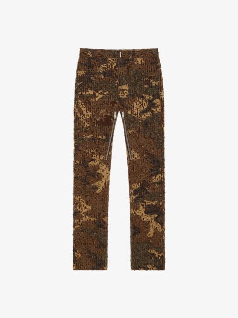 Givenchy SLIM-FIT JEANS IN 4G DESTROYED DENIM