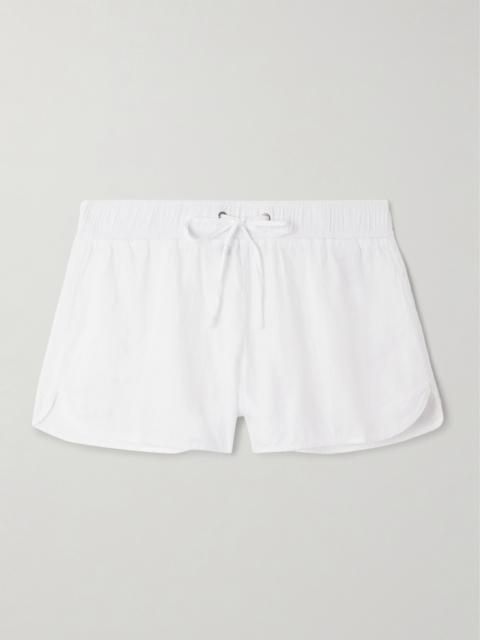 JAMES PERSE Dolphin Linen Shorts