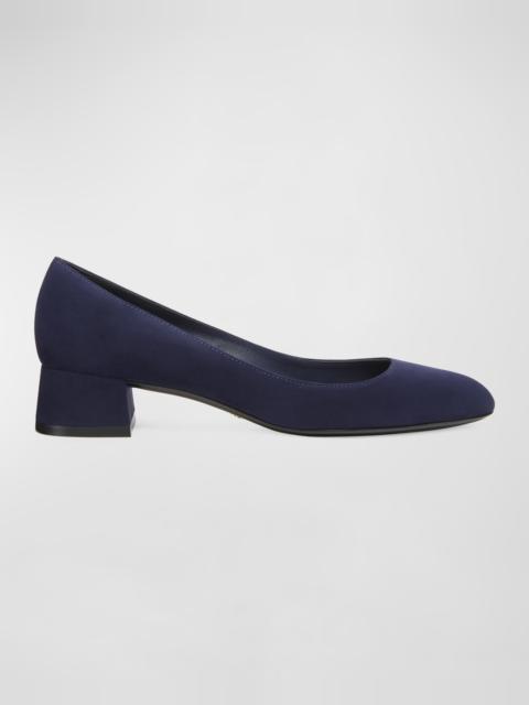 Vivienne Suede Ballerina Pumps