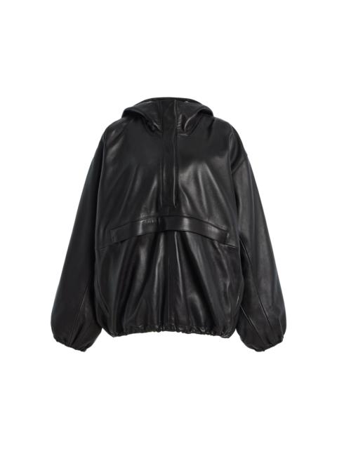 RÓHE Oversized Leather Anorak