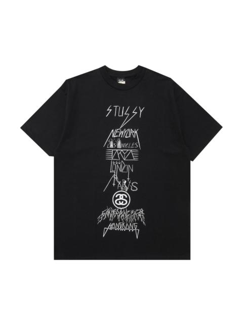 Stussy Gear Evil World Tour Tee 'Black'