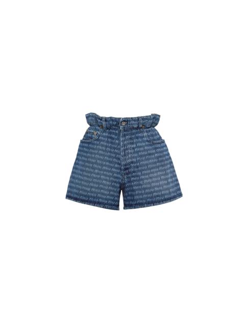 Miu Miu Denim shorts