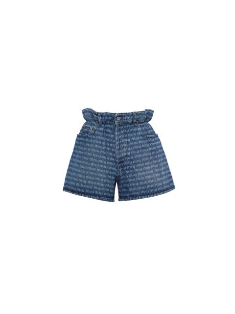 Miu Miu Denim shorts