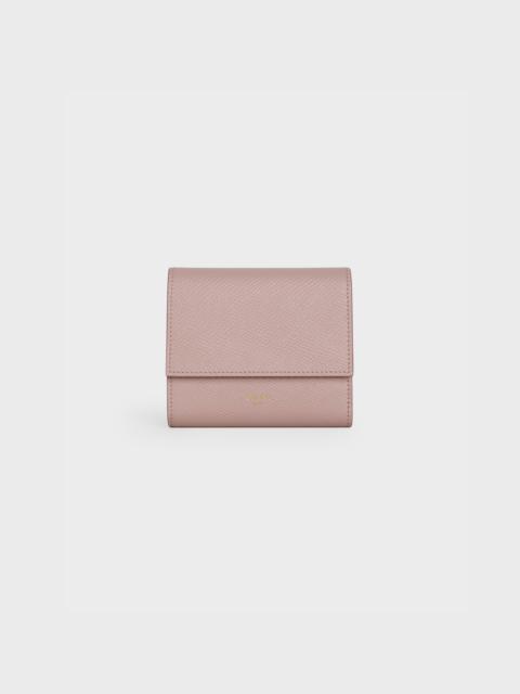 CELINE SMALL TRIFOLD WALLET IN GRAINED CALFSKIN