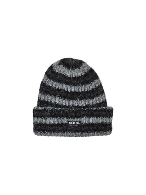 Supreme Loose Stripe Beanie 'Black'