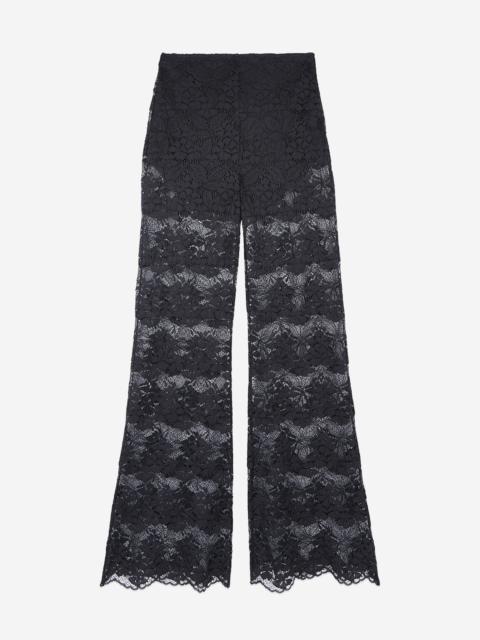 The Kooples BLACK LACE TROUSERS