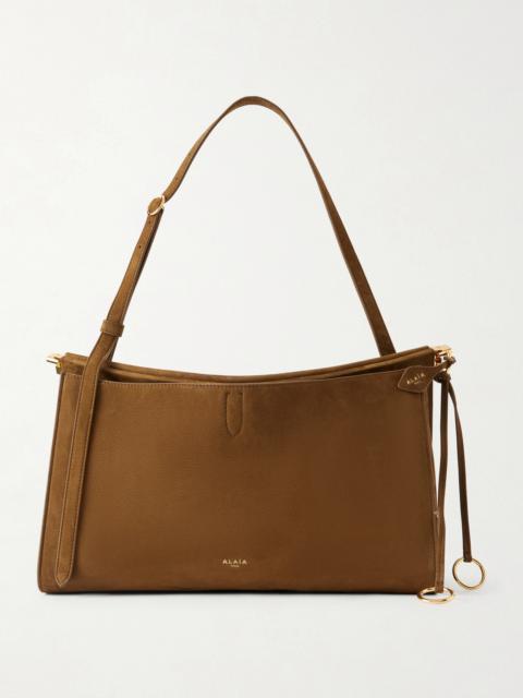 Alaïa Le Click Nubuck Leather Shoulder Bag