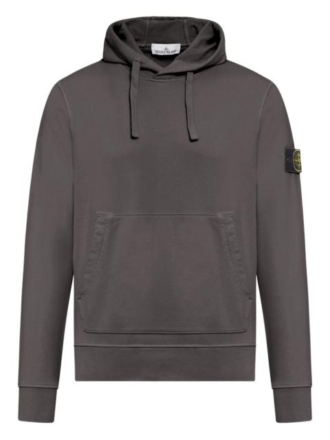 Stone Island drawstring kangaroo-pocket hoodie