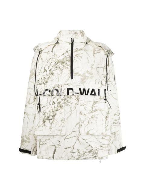 A-COLD-WALL* marble-print zip-up jacket